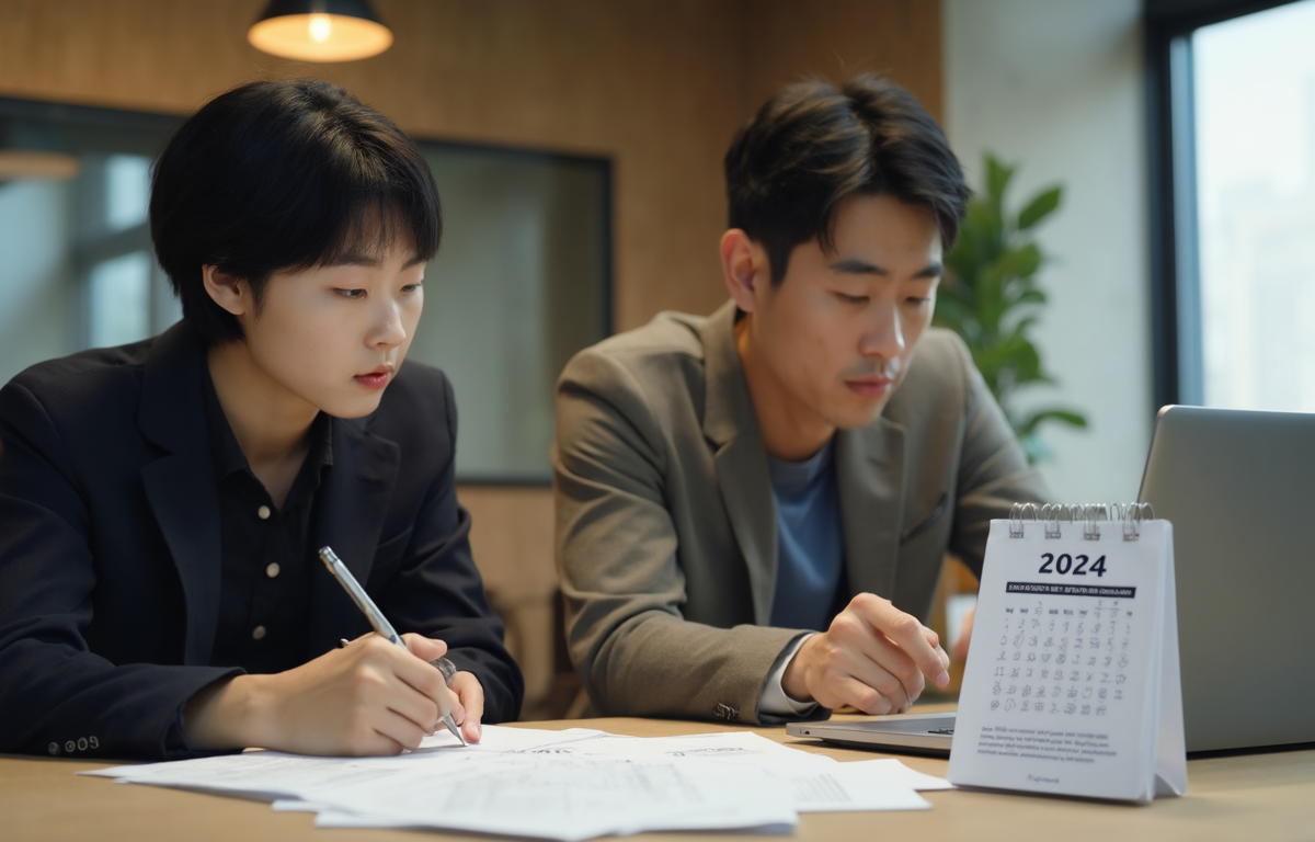 접수 기간 및 심사 일정
